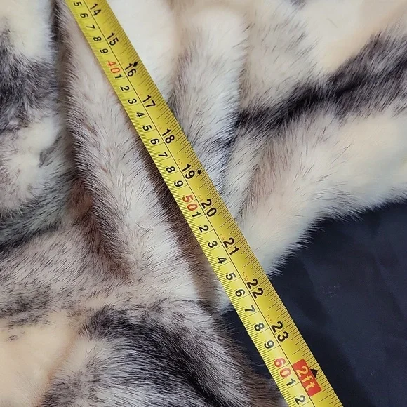 Genuine midi Fur coat - Picture 16 of 16